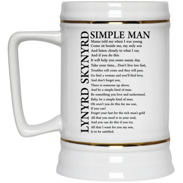 image 331 600x600px Lynyrd Skynyrd Simple Man Coffee Mug