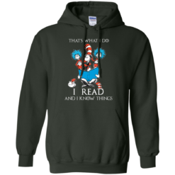 image 353 247x247px Dr Seuss: That's What I Do I Read And I Know Things T Shirts, Hoodies, Tank Top