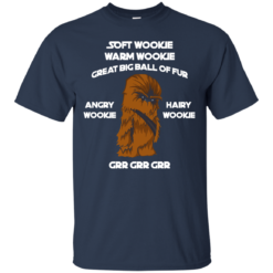 image 40 247x247px Star Wars: Soft Wookie Warm Wookie Great Big Ball Of Fur Angry Wookie Hairy Wookie T Shirts