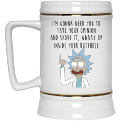 image 403 247x247px Rick and Morty: I'm Gonna Need You To Take Your Opinion Coffee Mug