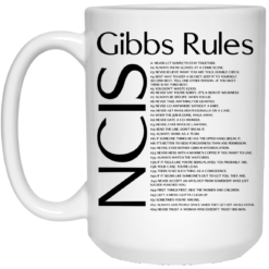 image 422 247x247px NCIS Gibbs Rules Coffee Mug