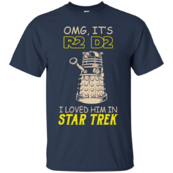 image 437 247x247px Omg It's R2 D2 I Loved Him In Star Trek T Shirts, Hoodies, Tank