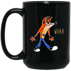 image 460 247x247px Crash Bandicoot Woah Coffee Mug