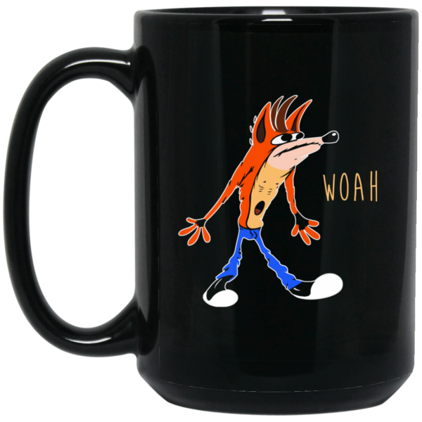 image 460 600x600px Crash Bandicoot Woah Coffee Mug