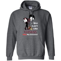 image 465 247x247px Betty Boop If you don't like Redskins kiss my endzone t shirt, hoodies, tank