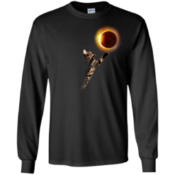 image 534 247x247px Cat Total Solar Eclipse 2017 T Shirts, Hoodies, Sweater, Tank