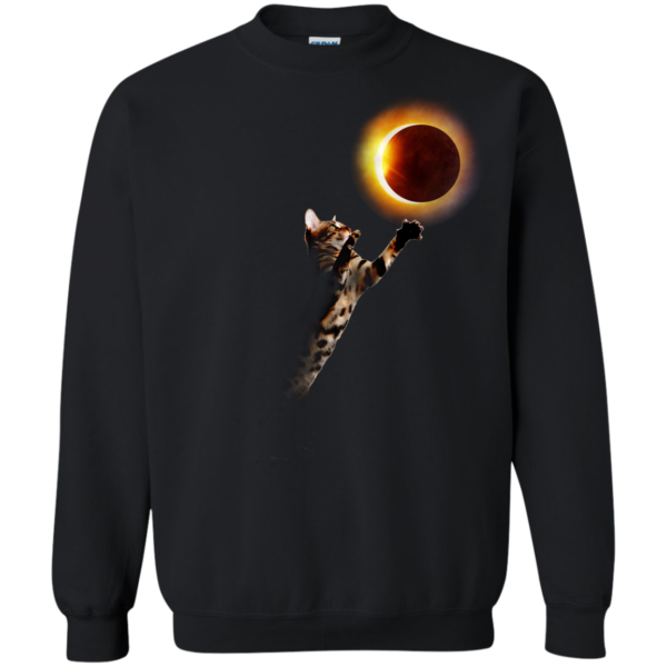 image 536 600x600px Cat Total Solar Eclipse 2017 T Shirts, Hoodies, Sweater, Tank