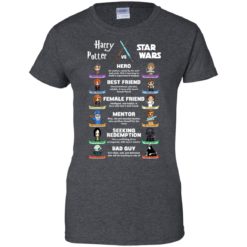 image 555 247x247px Harry Potter vs Star Wars: Hero, Best Friend, Female Friend T Shirts, Hoodies, Tank