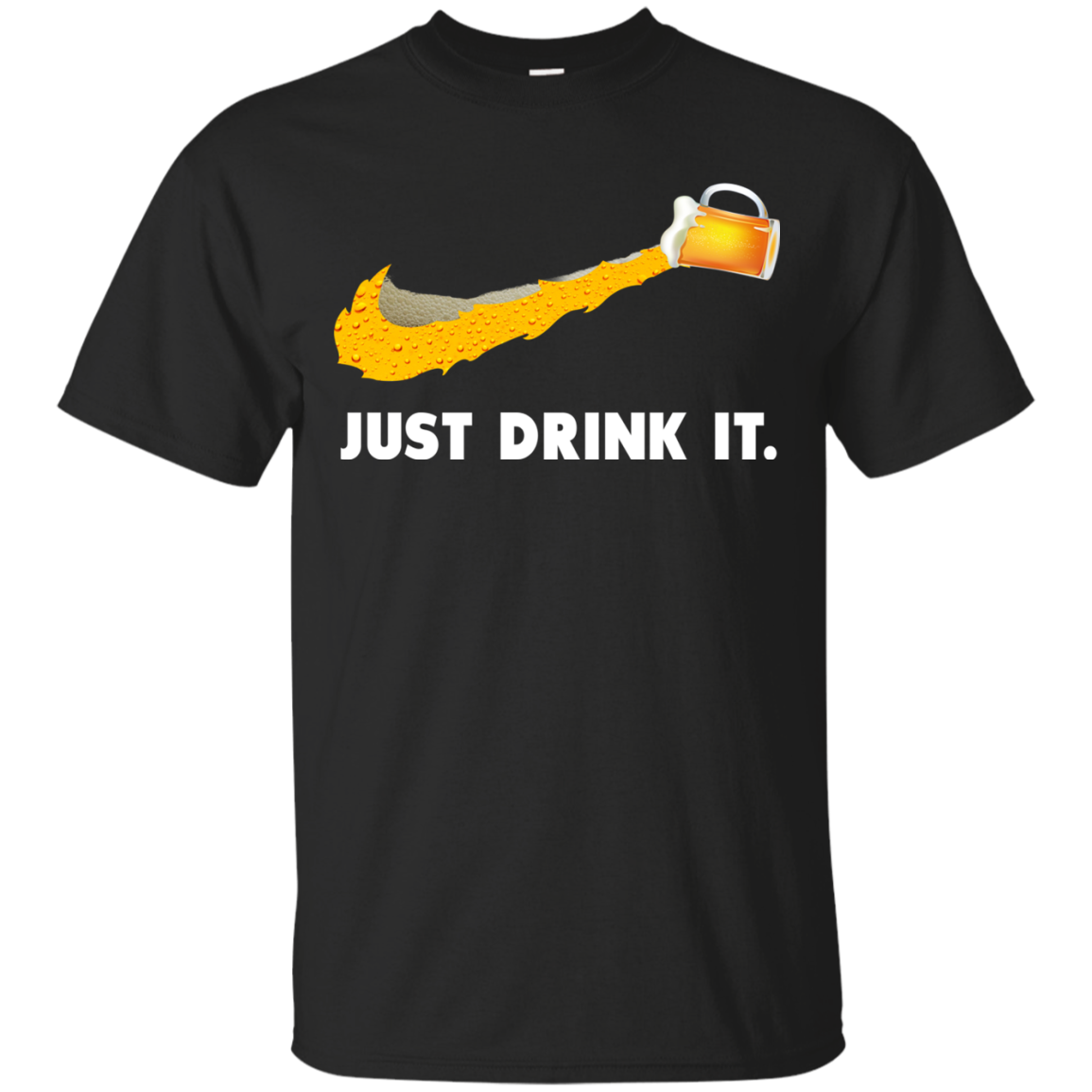 Love Beer: Just Drink It Nike Logo T-Shirts, Hoodies, Tank Top