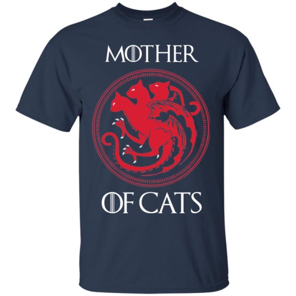 image 647 600x600px Game Of Thrones: Mother Of Cats T Shirts, Hoodies, Tank
