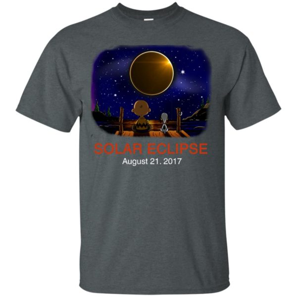 image 73 600x600px Total Solar Eclipse 2017 – Snoopy And Charlie Brown T Shirts, Hoodies, Tank