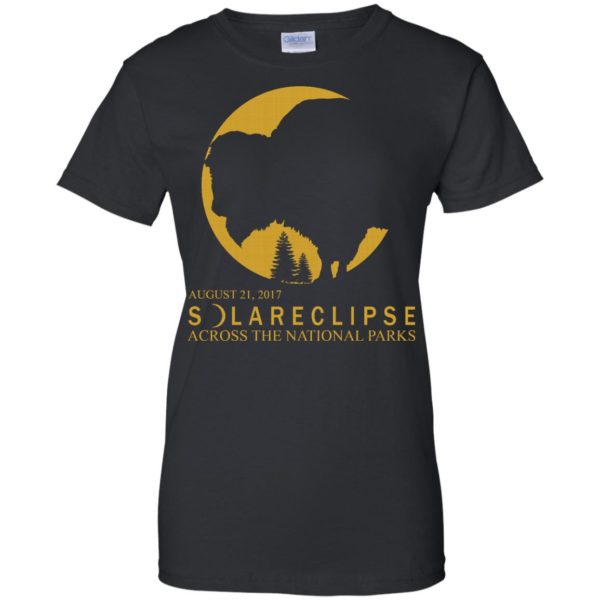 image 91 600x600px Solar Eclipse 2017 Across National Parks T Shirts, Hoodies, Tank Top