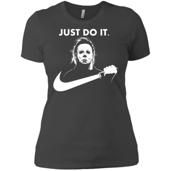 image 111 600x600px Michael Myers Just Do It Halloween T Shirts, Hoodies, Tank Top