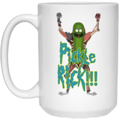 image 12 247x247px Pickle Rick Rick and Morty Coffee Mug
