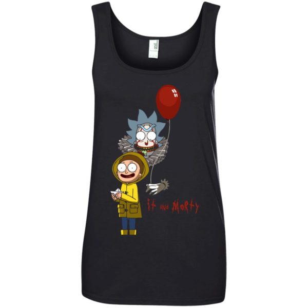 image 182 600x600px It and Morty Rick and Morty ft IT Movies T Shirts, Hoodies, Tank Top