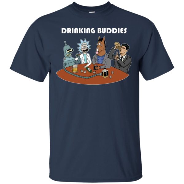 image 36 600x600px Drinking Buddies with Rick and Morty's Szechuan sauce, Ailen drinking T Shirts, Hoodies