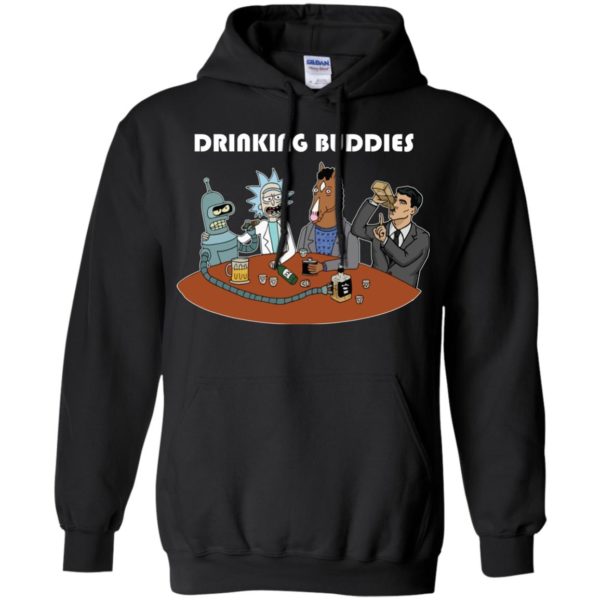 image 37 600x600px Drinking Buddies with Rick and Morty's Szechuan sauce, Ailen drinking T Shirts, Hoodies