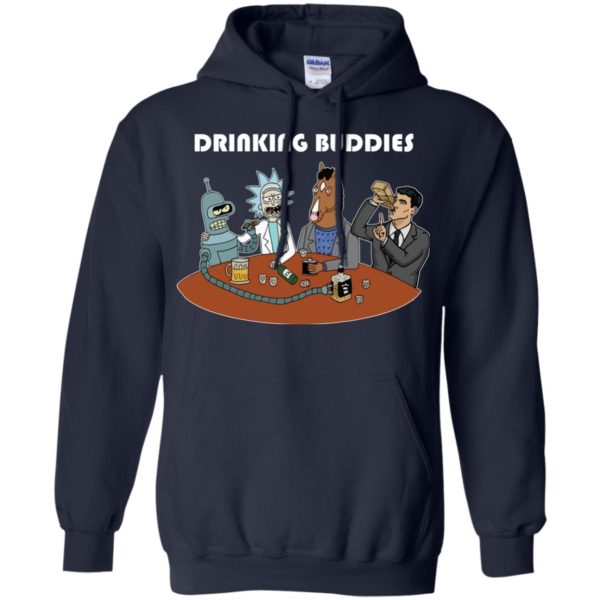 image 38 600x600px Drinking Buddies with Rick and Morty's Szechuan sauce, Ailen drinking T Shirts, Hoodies