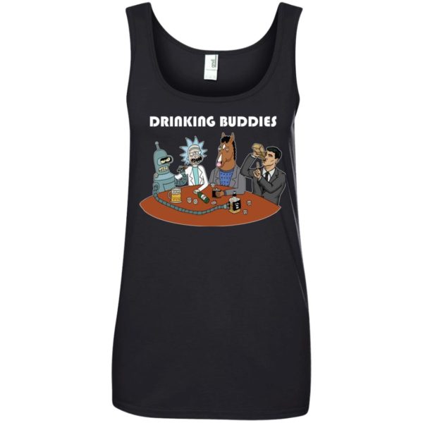 image 43 600x600px Drinking Buddies with Rick and Morty's Szechuan sauce, Ailen drinking T Shirts, Hoodies