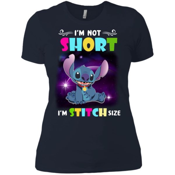 image 614 600x600px I'm Not Short I'm Stitch Size T Shirts, Hoodies, Tank Top