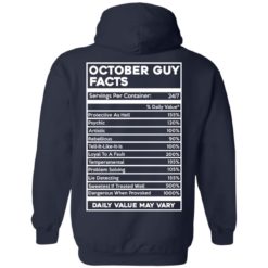 image 624 247x247px October Guy Facts Servings Per Container 24/7 T Shirts, Hoodies, Tank Top