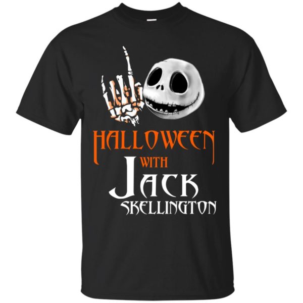 image 675 600x600px Halloween With Jack Skellington T Shirts, Hoodies, Tank