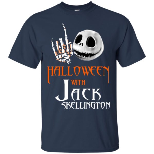 image 677 600x600px Halloween With Jack Skellington T Shirts, Hoodies, Tank