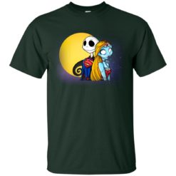 image 704 247x247px Halloween: SuperJack and WonderSally Nightmare Before Christmas T Shirts
