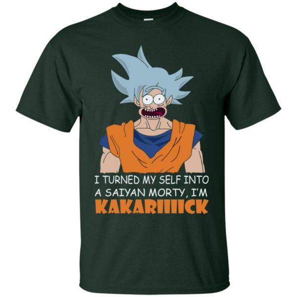 image 727 600x600px Goku and Morty: I Turned My Self Into A Saiyan Morty, I’m Kakariiiick T Shirts, Hoodies, Tank