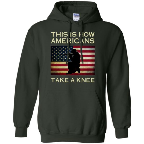 image 924 600x600px This Is How Americans Americans Take A Knee T Shirts, Hoodies, Tank