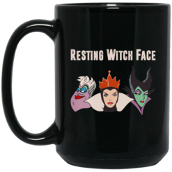 image 1 247x247px Resting Witch Face Disney Coffee Mug
