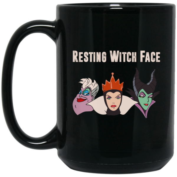 image 1 600x600px Resting Witch Face Disney Coffee Mug