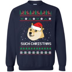 image 1024 247x247px Such Christmas Doge Ugly Christmas Sweater