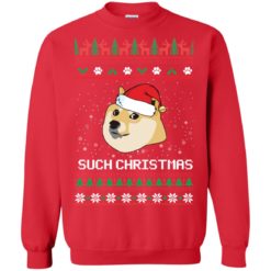 image 1025 247x247px Such Christmas Doge Ugly Christmas Sweater