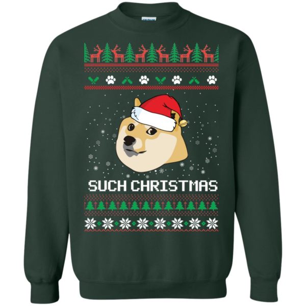 image 1026 600x600px Such Christmas Doge Ugly Christmas Sweater