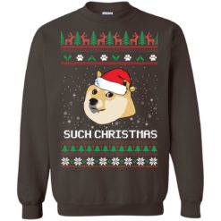 image 1028 247x247px Such Christmas Doge Ugly Christmas Sweater