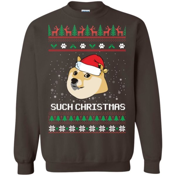 image 1028 600x600px Such Christmas Doge Ugly Christmas Sweater
