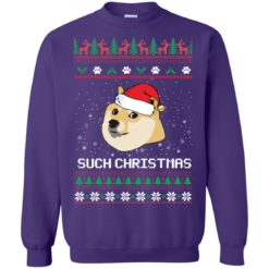 image 1029 247x247px Such Christmas Doge Ugly Christmas Sweater