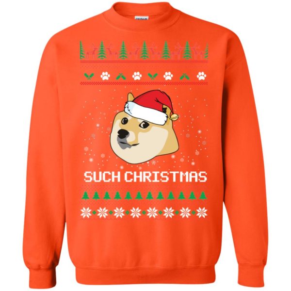 image 1030 600x600px Such Christmas Doge Ugly Christmas Sweater