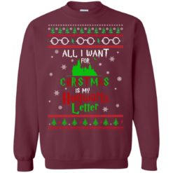 image 1034 247x247px Harry Potter Sweater: All I Want Is My Hogwarts Letter Ugly Christmas
