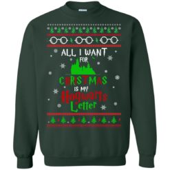image 1037 247x247px Harry Potter Sweater: All I Want Is My Hogwarts Letter Ugly Christmas