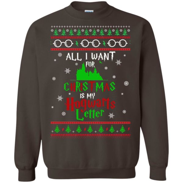 image 1039 600x600px Harry Potter Sweater: All I Want Is My Hogwarts Letter Ugly Christmas