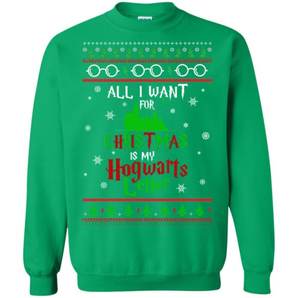 image 1042 600x600px Harry Potter Sweater: All I Want Is My Hogwarts Letter Ugly Christmas