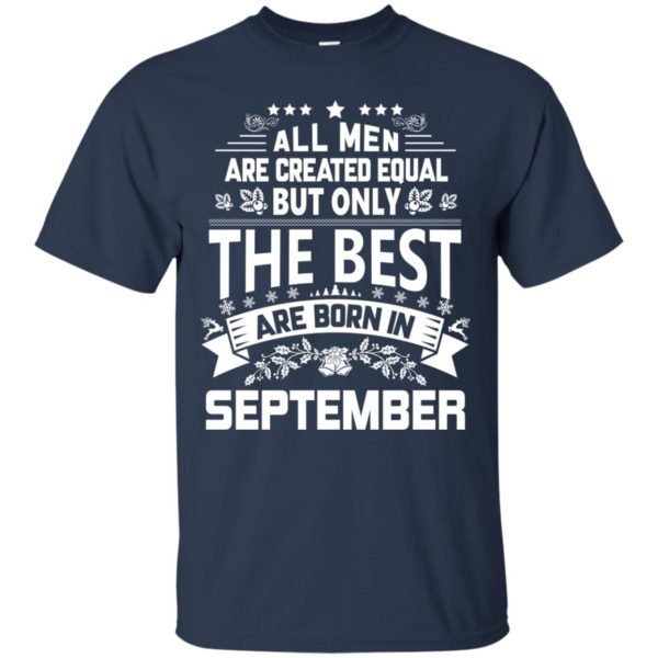 image 1093 600x600px Jason Statham: All Men Are Created Equal The Best Are Born In September T Shirts