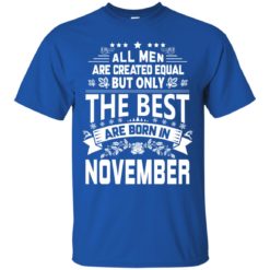 image 1114 247x247px Jason Statham: All Men Are Created Equal The Best Are Born In November T Shirts