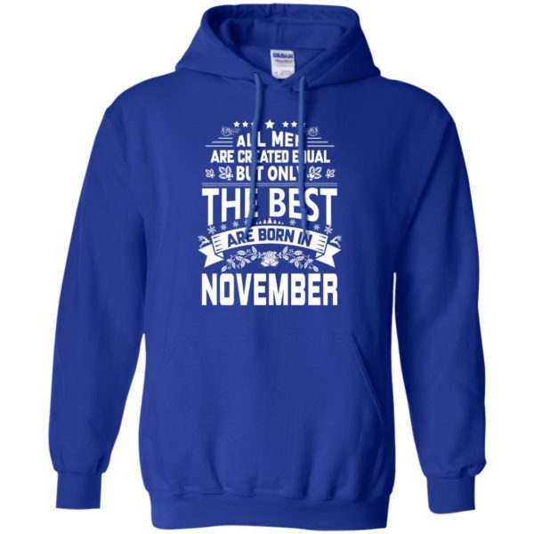 image 1121 600x600px Jason Statham: All Men Are Created Equal The Best Are Born In November T Shirts