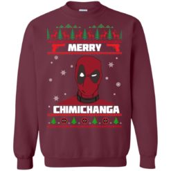 image 1253 247x247px Deadpool: Merry Chimichanga Christmas Sweater