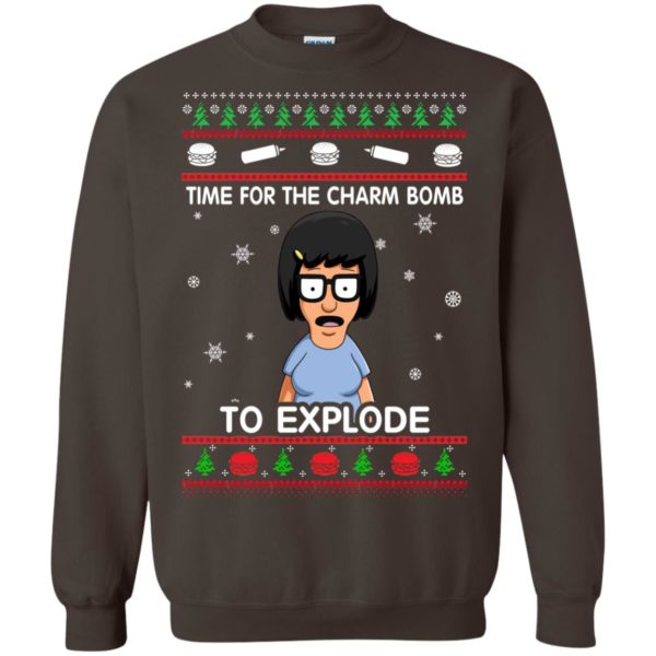 image 1269 600x600px Bob’s Burgers: Time For The Charm Bomb To Explode Christmas Sweater