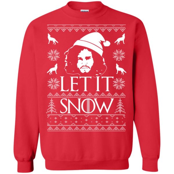 image 1288 600x600px Game Of Thrones Let It Snow Christmas Sweater