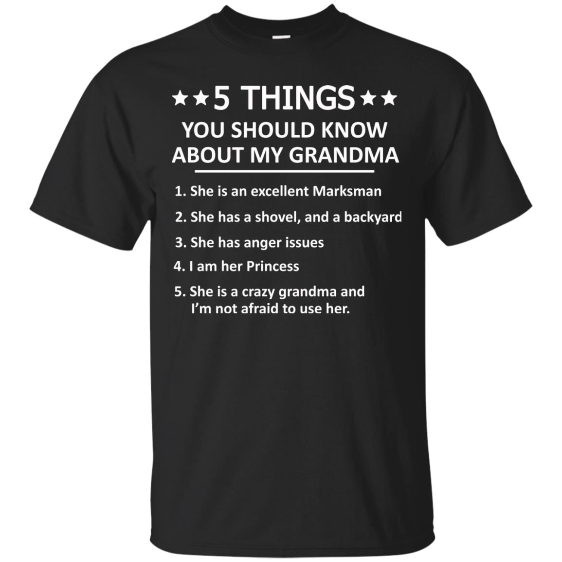 5 Things you should know about my Grandma t-shirt, hoodies, tank top